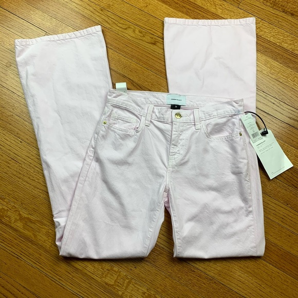 Current/Elliott The Wray Orchid Wide-Leg Jeans - Picture 6 of 9